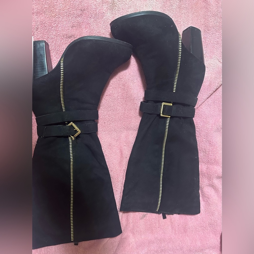 Knee high boots